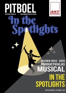 in de spotlights musical productie 12+ pitboel art school 2024-2025