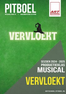 vervloekt, productiegroep musical , pitboel Art school 2024-2025