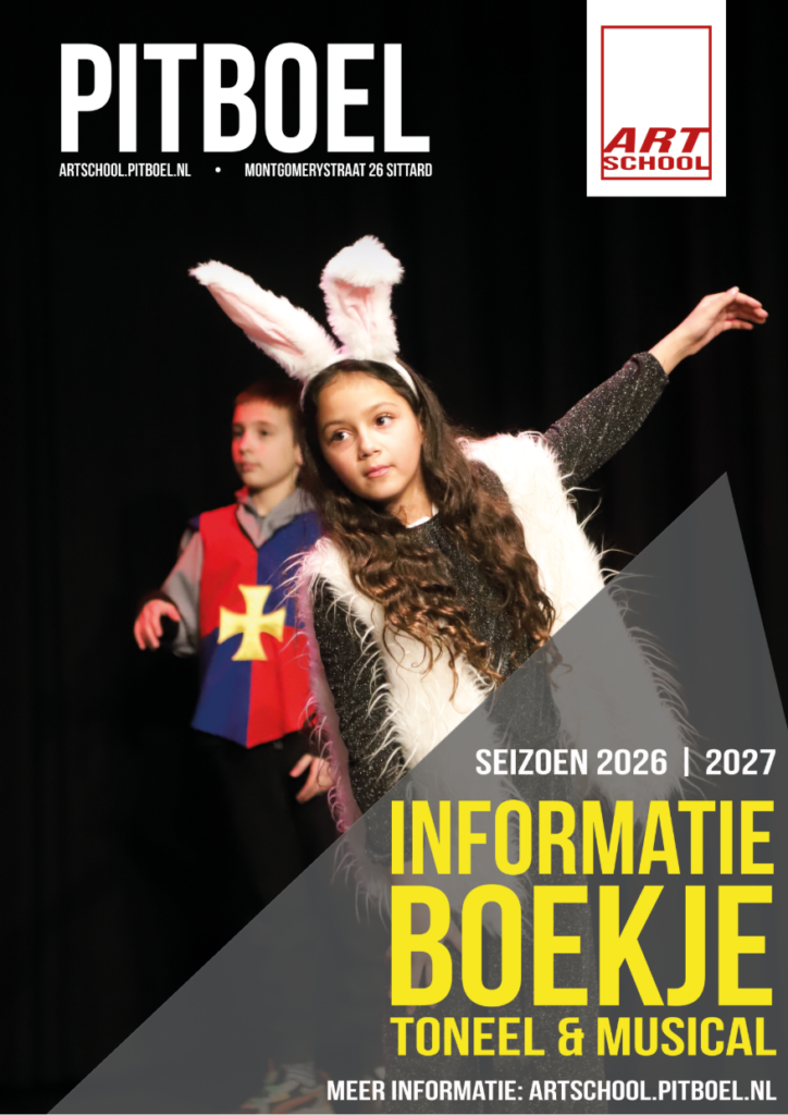 infoboekje Pitboel Art School seizoen 2026-2027